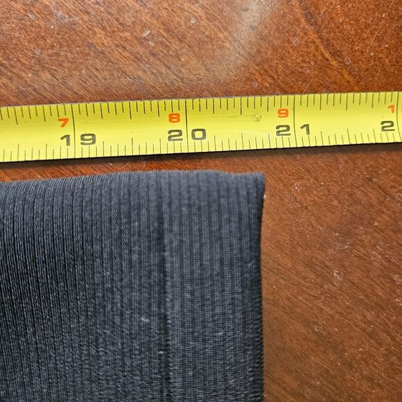 Talbots Petites Pencil Skirt Womens Black 10 Lined Career Front Slit Back Zip - Picture 10 of 12